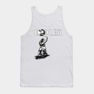 Hodler Astronaut to the Moon Crypto Currency Tank Top